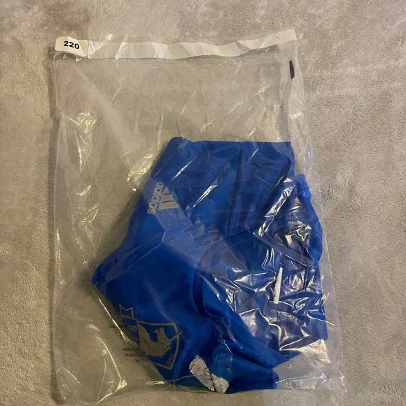 Adidas B.A.A. 10K 2020 Running Shirt Blue Brigham Health Mens Small Activewear - Picture 8 of 8